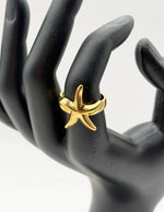 Hypoallergenic non-tarnish high polish gold coastal ring UAE.