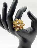 Hypoallergenic non-tarnish chunky gold pearl jewelry UAE.