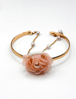 Luxury tarnish-free stainless steel elegant garden inspired jewelry for sensitive skin.