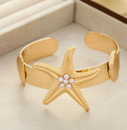 Luxury tarnish-free stainless steel resort wear jewelry for sensitive skin.