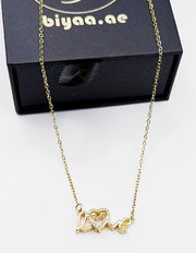 Close-up of premium hypoallergenic imitation jewelry featuring a vibrating dancing stone.