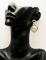 Everyday luxury jewelry uae radiant pearl dangles from best jewelry shop in UAE.