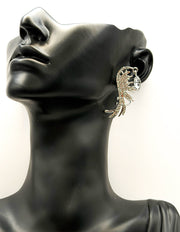 Luxe Crystal Fairy Wing Ear Climbers | Best Imitation Jewellery Brands In UAE