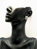 Close-up of premium hypoallergenic imitation jewelry featuring a multi-layered design.