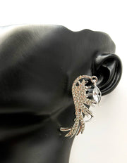 Luxe Crystal Fairy Wing Ear Climbers | Best Imitation Jewellery Brands In UAE
