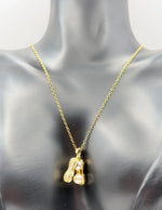 Everyday luxury fashion jewelry necklace with durable PVD gold coating in the UAE.