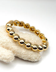 Hypoallergenic gold plated orb bracelet United Arab Emirates.