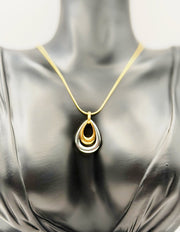 Hypoallergenic non-tarnish gold and silver architectural jewelry.