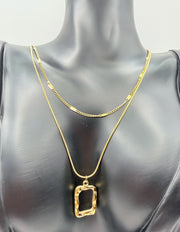 Hypoallergenic non-tarnish pre-layered gold jewelry for women UAE.