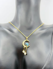Hypoallergenic non-tarnish moon and star jewelry gift Dubai.