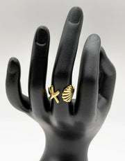 Hypoallergenic non-tarnish high polish beach resort ring UAE.